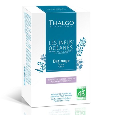 Herbata ziołowa drenująca Thalgo Organic Infus'Oceanes Draining 24 g - zdjęcie główne