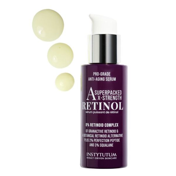 Skoncentrowane serum z retinolem INSTITUTUM Pro-Grade Anti-Aging X-Strength Retinol Serum 30 ml - zdjęcie główne