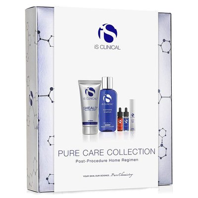 Zestaw do pielęgnacji domowej po zabiegach kosmetycznych iS CLINICAL Pure Care Collection Post-Procedure Home Regimen - zdjęcie główne