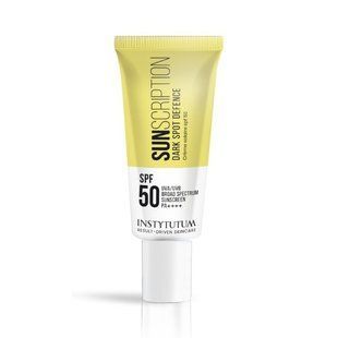 Легкий сонцезахисний крем INSTYTUTUM Sunscription Dark Spot Defence SPF 50 10 мл - основне фото